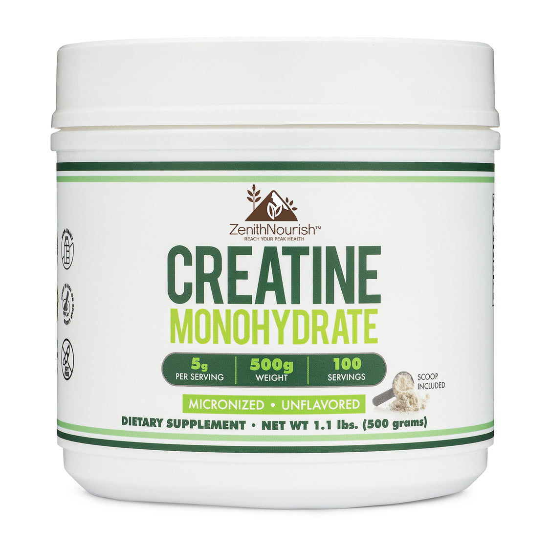 Zenith Nourish™ Creatine Powder