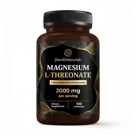 Zenith Nourish™ Magnesium L-Threonate (Magtein) Supplement