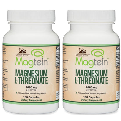 Magnesium L-Threonate (Magtein) Supplement